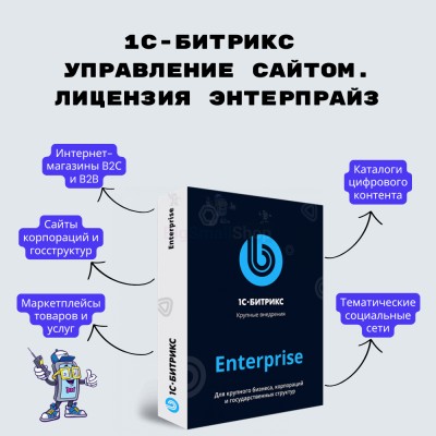 1С-Битрикс: Управление сайтом. Лицензия Энтерпрайз - купить в Хазаре